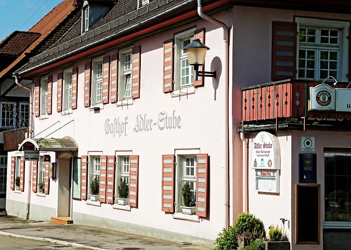 Restaurant Adler Stube 4* 曼斯特陶